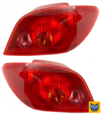 Фонар задній PEUGEOT 307 2001-2005
