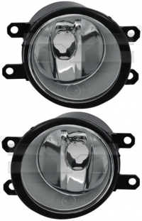 Фара противотуманная  PEUGEOT 107 2012-2014