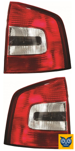 Фонарь задний SKODA Octavia 2009+